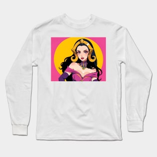 Liliana Vess - Pop Art Planeswalkers Long Sleeve T-Shirt